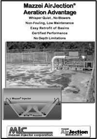 Mazzei AirJection Aeration Advantage