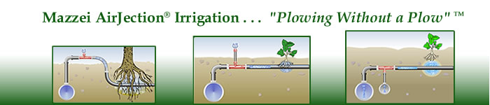 AirJection Irrigation - Aeration with Subsurface Drip Irrigation